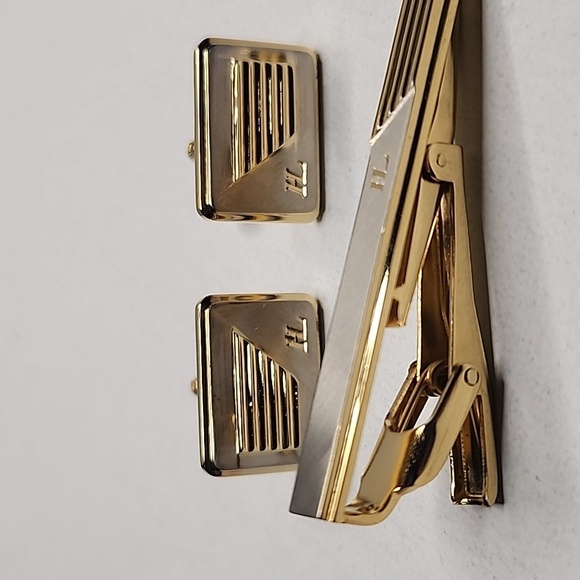 ❤️ Custom design cufflinks set l L stamp Japanese product - Picture 9 of 11